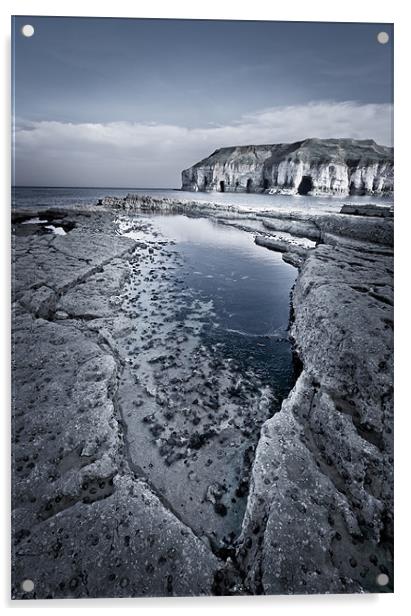 Thornwick Bay Acrylic by Orange FrameStudio