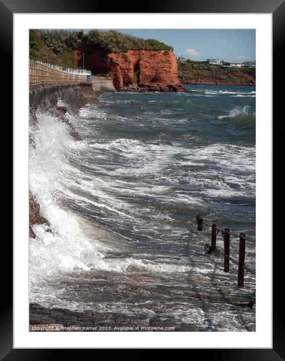 By the Sea Framed Mounted Print by Stephen Hamer