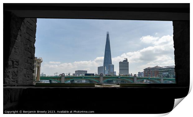 The Shard Composition  Print by Benjamin Brewty