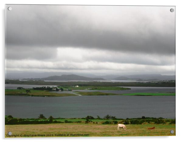 Rainy Day in Sligo Acrylic by Stephanie Moore