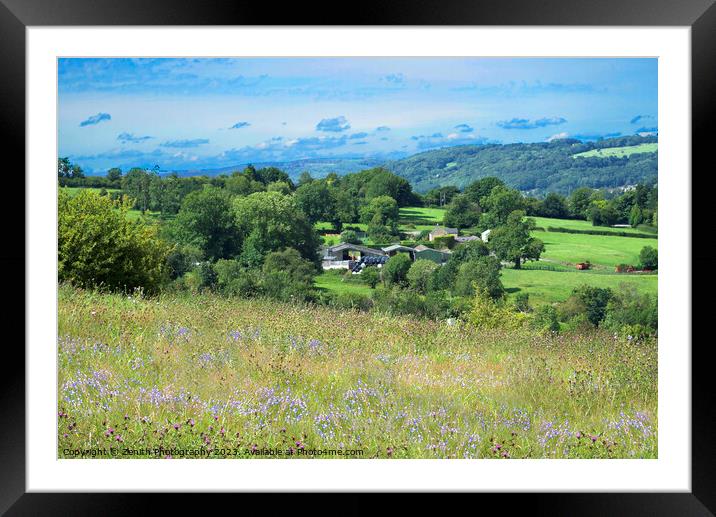 High Tor Matlock Framed Mounted Print by Zenith Photography