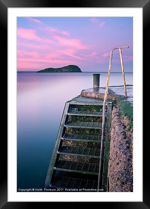 The Harbour Steps Framed Mounted Print by Keith Thorburn EFIAP/b