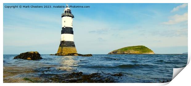 Penmon point Print by Mark Chesters