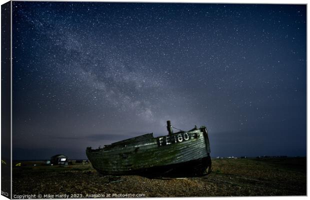 Fisher Lads Catches the stars Canvas Print by Mike Hardy