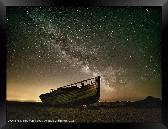 Ian and Tina Forever sails the stars Framed Print by Mike Hardy