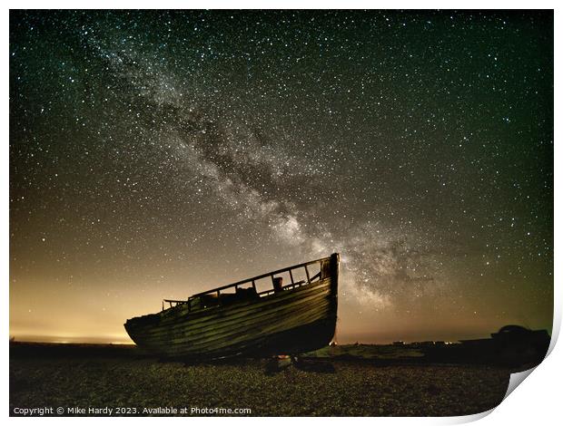 Ian and Tina Forever sails the stars Print by Mike Hardy