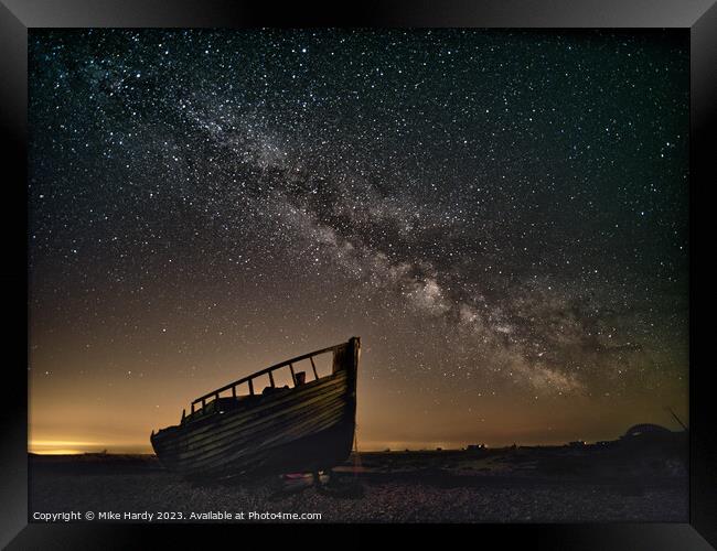Ian and Tina Forever sail the stars II Framed Print by Mike Hardy
