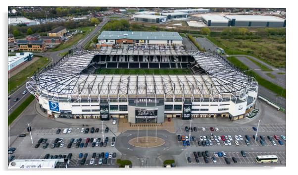 Derby County Football Club Acrylic by Apollo Aerial Photography