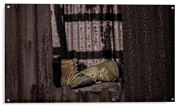 Boots Acrylic by Tom Lloyd