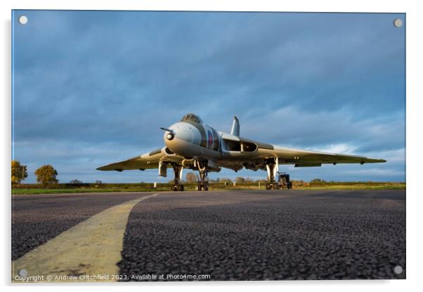 Vulcan Bomber Acrylic by Andy Critchfield