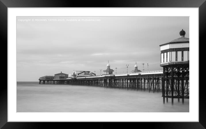 Blackpool South Pier Framed Mounted Print by MICHAEL YATES