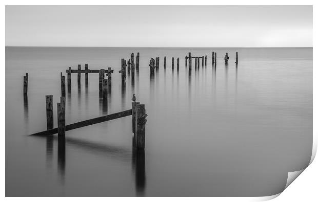 Peaceful Serenity of Swanage Pier Print by Daniel Rose