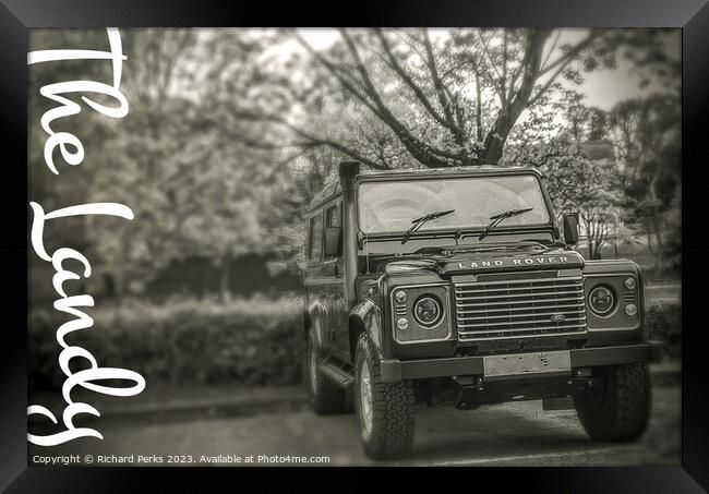 Ultimate 4 x 4 - The Land Rover Framed Print by Richard Perks