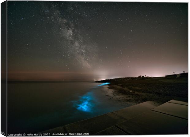 St. Mary's Bay Magic Canvas Print by Mike Hardy