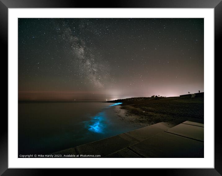 St. Mary's Bay Magic Framed Mounted Print by Mike Hardy