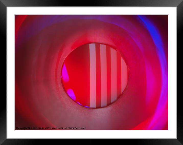 snide 4 stripe Framed Mounted Print by chief rocka