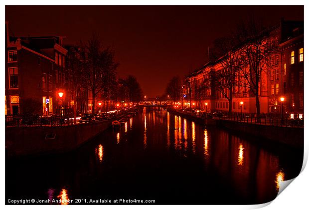 Canals of the Night Print by Jonah Anderson Photography