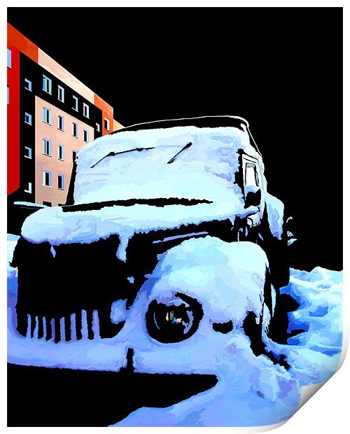 Winter Gaz Print by Trevor Butcher