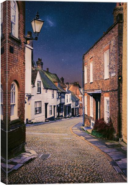 A street in Rye Canvas Print by Jeremy Sage