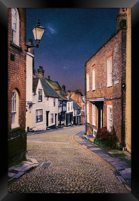 A street in Rye Framed Print by Jeremy Sage