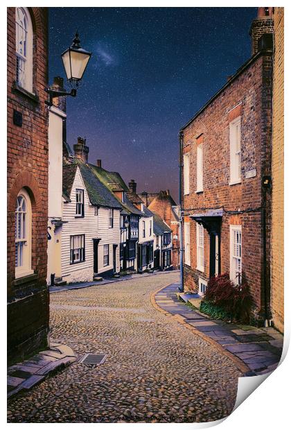 A street in Rye Print by Jeremy Sage