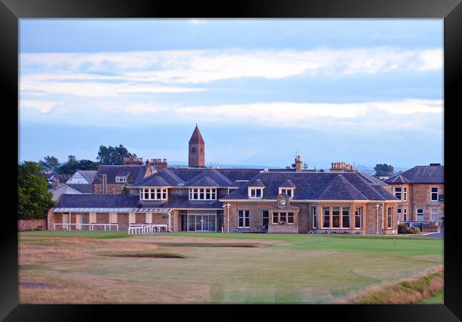 Prestwick GC clubhouse Framed Print by Allan Durward Photography