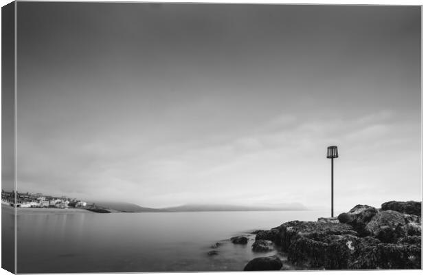 Lyme Regis Bay Canvas Print by Mark Jones