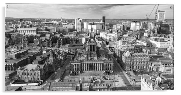 Leeds Town Hall Acrylic by Apollo Aerial Photography