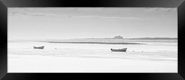 Bamburgh Castle Framed Print by Nigel Jones