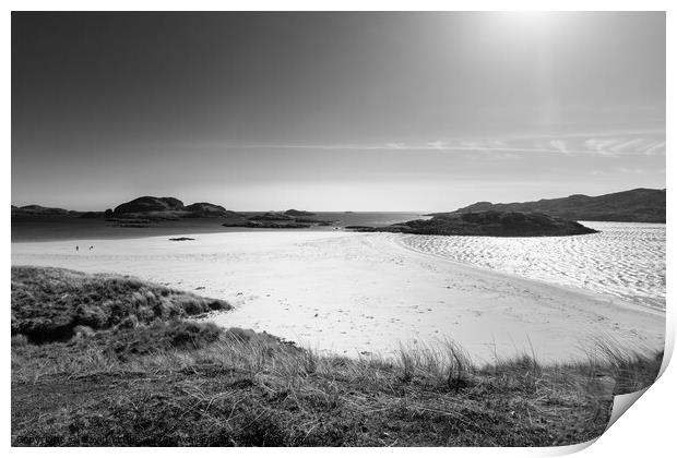 Knockvologan Beach, Isle of Mull Print by Gavin Liddle