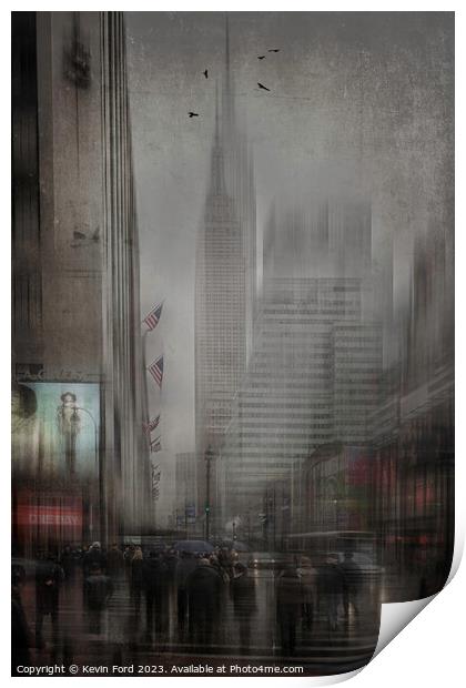 Empire State  Print by Kevin Ford