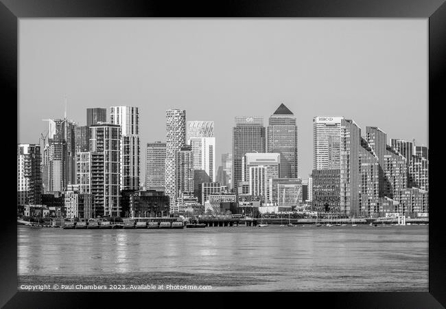 Towering Titans of London Framed Print by Paul Chambers