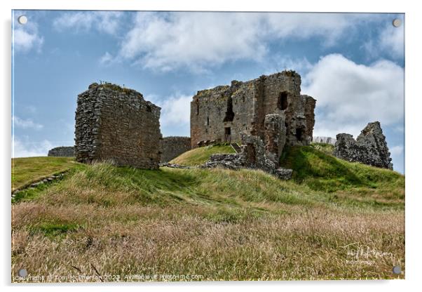 The Enchanting Ruins of Duffus Castle Acrylic by Tom McPherson