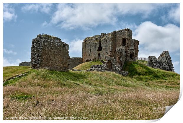 The Enchanting Ruins of Duffus Castle Print by Tom McPherson