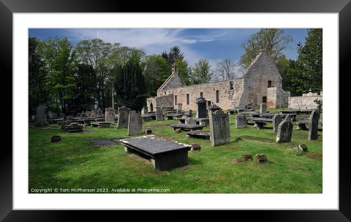 The Medieval Marvel of the 'Peter Kirk' at Duffus Framed Mounted Print by Tom McPherson