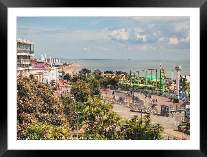 Southend On Sea Framed Mounted Print by Benjamin Brewty