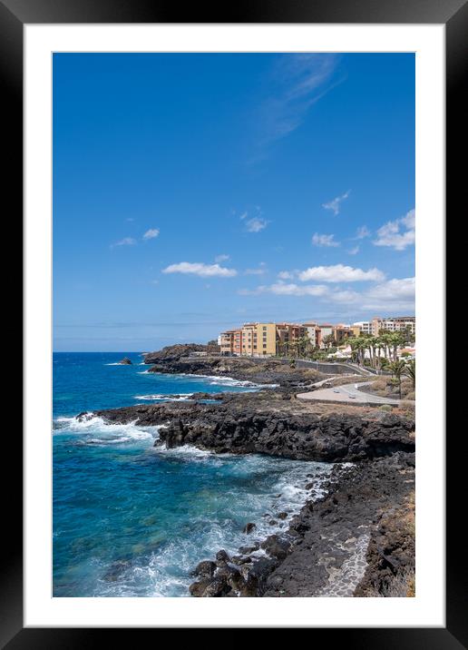 San Blas Tenerife: A Serene Escape Framed Mounted Print by Steve Smith