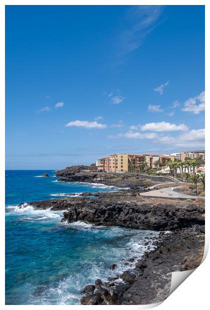 San Blas Tenerife: A Serene Escape Print by Steve Smith