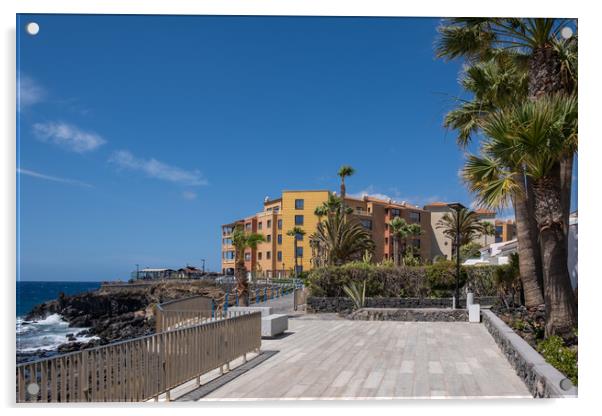 San Blas Tenerife: A Serene Escape Acrylic by Steve Smith