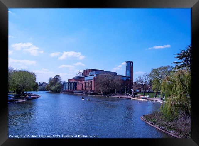 Royal Shakespeare Theatre Framed Print by Graham Lathbury