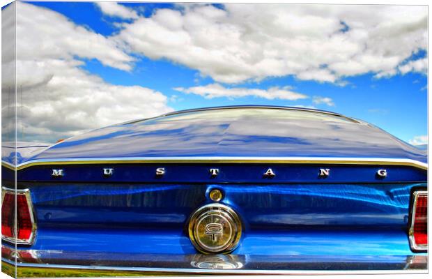 The Timeless Classic Mustang Canvas Print by Andy Evans Photos