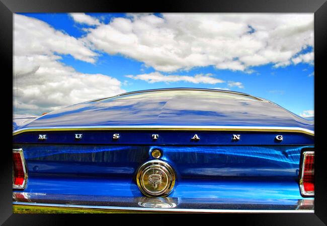 The Timeless Classic Mustang Framed Print by Andy Evans Photos