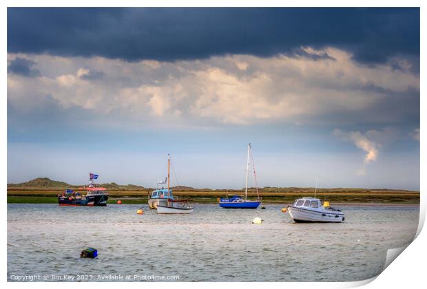 Blakeney Point a Picturesque Haven  Print by Jim Key