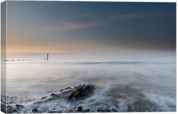 Sky  and sea Canvas Print by robert walkley
