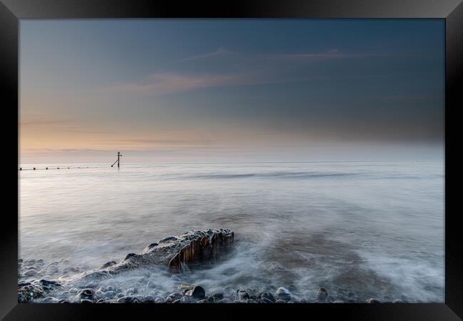 Sky  and sea Framed Print by robert walkley