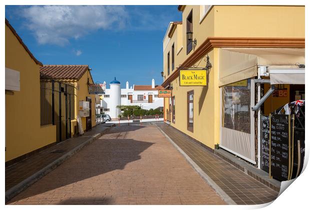 San Blas Tenerife: A Secluded Paradise Print by Steve Smith