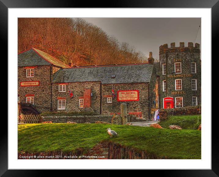 The Wellington Hotel. Framed Mounted Print by allen martin