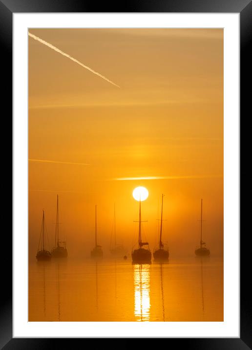 Golden Sunrise  Framed Mounted Print by johnny weaver