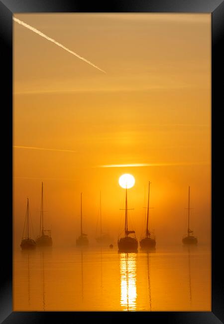 Golden Sunrise  Framed Print by johnny weaver
