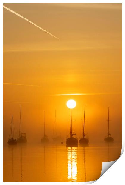 Golden Sunrise  Print by johnny weaver